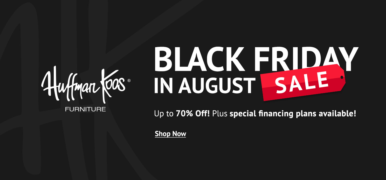 Black Friday in August Sale