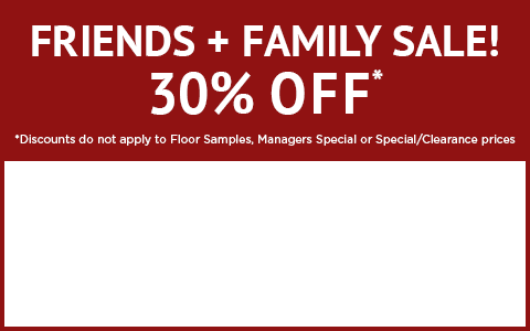Friends + Family Sale ! 30% Off